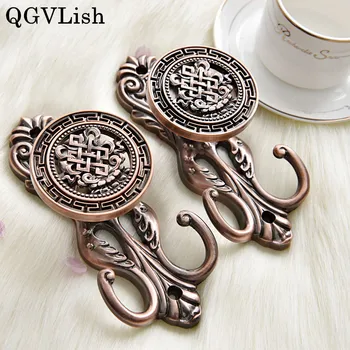 

QGVLish 2Pcs Curtain Hooks Wall Tiebacks Hanger Buckle Bind Ropes Holdback Tassel Brush Holder Curtain Accessories Coat Hat Hook