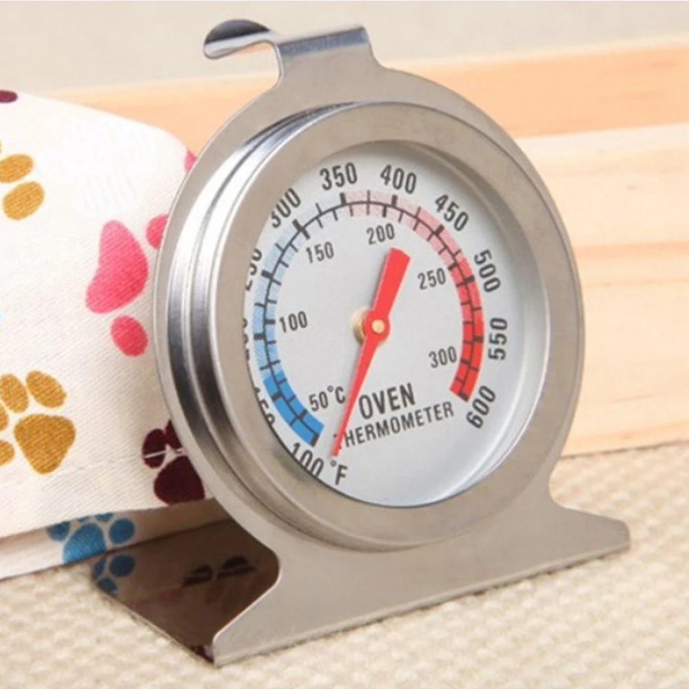 Stainless Steel Cooking Oven Thermometer Kitchen Baking Clocking Food Meat Temperature Measuring Gauge Stand Up Dial Termometro
Stainless Steel Cooking Oven Thermometer Kitchen Baking Clocking Food Meat Temperature Measuring Gauge Stand Up Dial Termometro