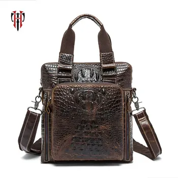 TIANHOO genuine leather fashion man bags Crocodile pattern cowwide leather men's shoulder & handle bags
TIANHOO genuine leather fashion man bags Crocodile pattern cowwide leather men's shoulder & handle bags