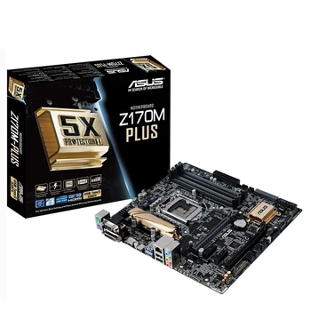 ASUS Z170M-PLUS Z170 MATX LGA1151 overclocking game board specifications used motherboard
ASUS Z170M-PLUS Z170 MATX LGA1151 overclocking game board specifications used motherboard