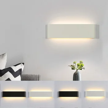 Bedside lamp wall lamp Modern minimalist LED aluminum lamp room bathroom mirror light direct creative aisle
Bedside lamp wall lamp Modern minimalist LED aluminum lamp room bathroom mirror light direct creative aisle