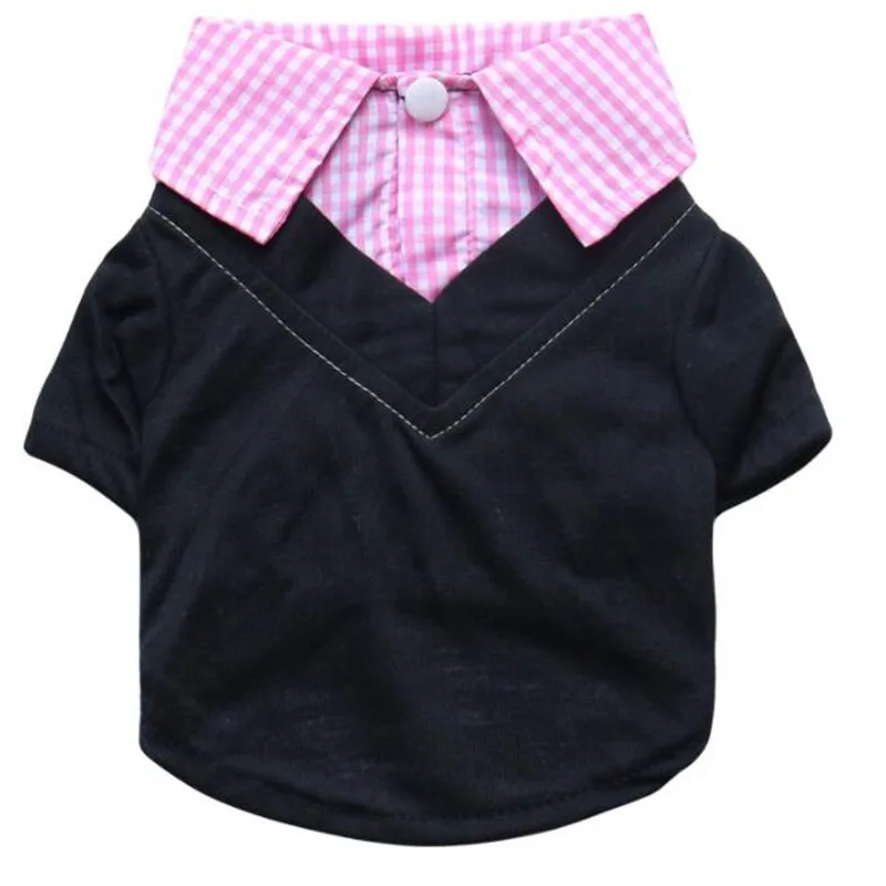 Spring Summer Pet Dog Shirt Dog Clothes Grids Printed Clothing For Small Dog t Shirt Fake Collar Shirts Chihuahua Drop Shipping
Spring Summer Pet Dog Shirt Dog Clothes Grids Printed Clothing For Small Dog t Shirt Fake Collar Shirts Chihuahua Drop Shipping