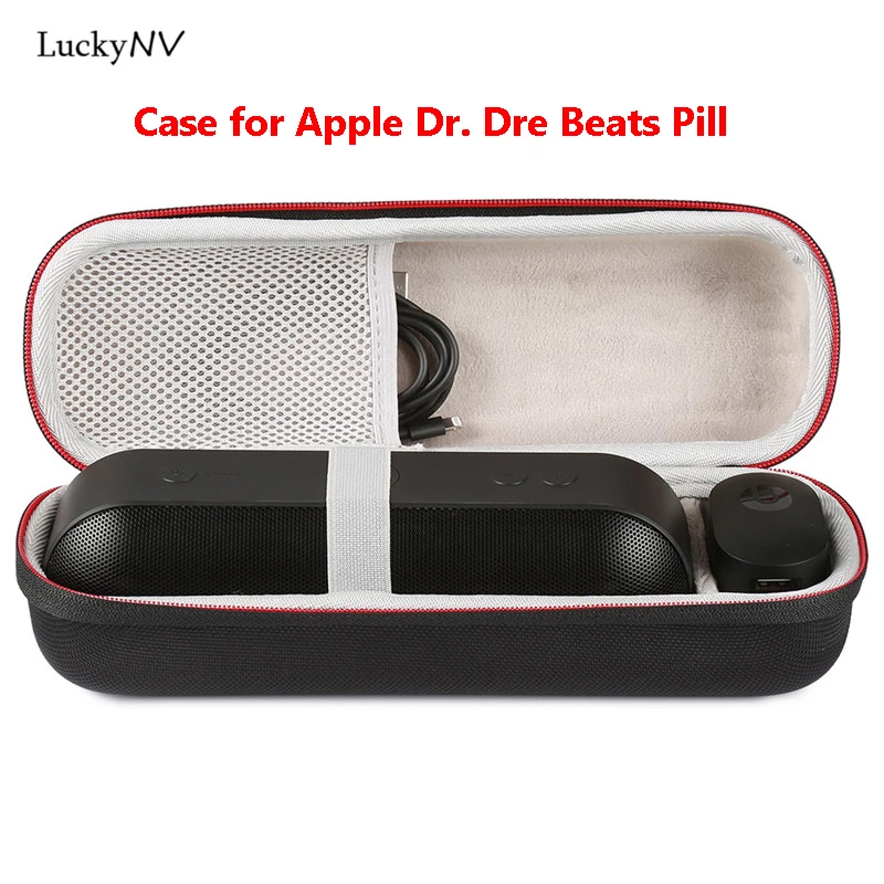 Fashion Carry Travel Speaker Case For Apple Dr. Dre Beats Pill Bluetooth Speaker Cover Extra Space For Plug & Cables(Case Only)
Fashion Carry Travel Speaker Case For Apple Dr. Dre Beats Pill Bluetooth Speaker Cover Extra Space For Plug & Cables(Case Only)