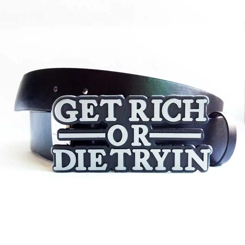 T-Disom Western Cool Mens' Letter Belt Buckles Metal Material Suit Black Belts Dropship Get rich or Die Tryin buckles with belts
T-Disom Western Cool Mens' Letter Belt Buckles Metal Material Suit Black Belts Dropship Get rich or Die Tryin buckles with belts