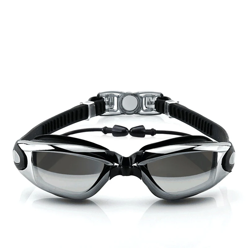 High Definition Flat Waterproof Anti-fog Swimming Glasses Men and Women Swimwear Electroplating Mirror Goggles With Earplugs
High Definition Flat Waterproof Anti-fog Swimming Glasses Men and Women Swimwear Electroplating Mirror Goggles With Earplugs
