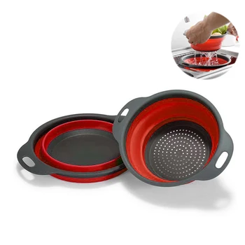 Foldable Silicone Colander and Collapsible Basket Fruit Vegetable Washing Micro-Perforated Strainer and Solid Basket
Foldable Silicone Colander and Collapsible Basket Fruit Vegetable Washing Micro-Perforated Strainer and Solid Basket