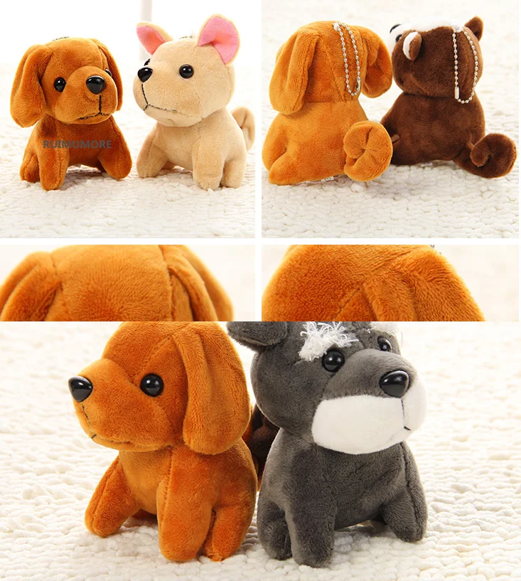 2models- 12CM and 15cm approx. NEW dog Plush Toy ; baby dog toys , Gift kid's key chain Plush dog stuffed toys
2models- 12CM and 15cm approx. NEW dog Plush Toy ; baby dog toys , Gift kid's key chain Plush dog stuffed toys