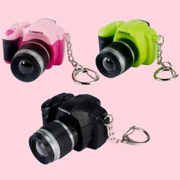 Mini Fashion LED Light SLR Camera Style Keychain Keyring Key Chain Ring Toy for Birthday Christmas Gift
Mini Fashion LED Light SLR Camera Style Keychain Keyring Key Chain Ring Toy for Birthday Christmas Gift