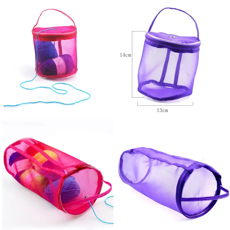 Portable Wire Mesh Weaving Round Bags Wool Storage Bag Yarn Crochet Storage Organizer Knitting Baskets Lightweight
Portable Wire Mesh Weaving Round Bags Wool Storage Bag Yarn Crochet Storage Organizer Knitting Baskets Lightweight