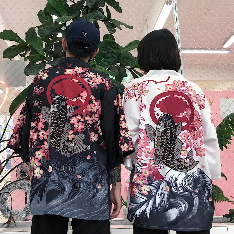Summer Cartoon Printed Loose Shirt Tops Casual Woman Man Coat Women Harajuku Cardigan Japanese Kimono kz517
Summer Cartoon Printed Loose Shirt Tops Casual Woman Man Coat Women Harajuku Cardigan Japanese Kimono kz517