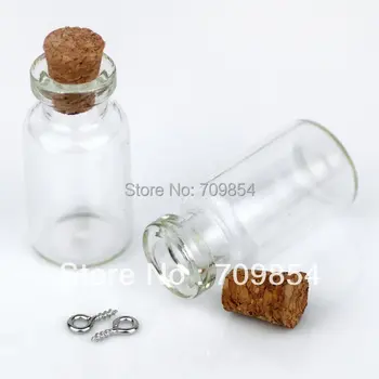 freee shipping!!! 150pcs/lot small clear glass bottle vials charms pendants 12*28*6mm-Glass bottle with cork and silver eyehook
freee shipping!!! 150pcs/lot small clear glass bottle vials charms pendants 12*28*6mm-Glass bottle with cork and silver eyehook