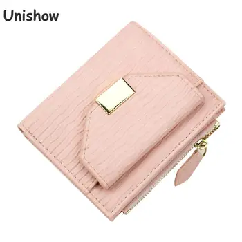 Unishow New 2020 Women Small Wallet Multifunction Hasp Women Purse Brand Short Coin Wallet Female Card Holder Girl Change Bag
Unishow New 2020 Women Small Wallet Multifunction Hasp Women Purse Brand Short Coin Wallet Female Card Holder Girl Change Bag