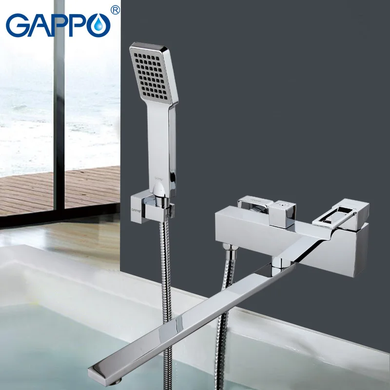 

GAPPO bathtub waterfall faucet mixer bathroom taps wall mounted Brass bathtub mixer bath mixer sink faucet bath tub faucet