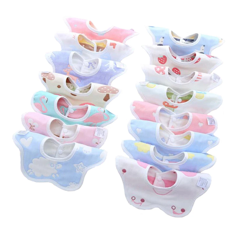 10pcs Baby Bibs Infant Babador Saliva Bavoir Towel For Newborn Girls Boys baberos bebes Babadores Cotton Bib 6 Layers 
10pcs Baby Bibs Infant Babador Saliva Bavoir Towel For Newborn Girls Boys baberos bebes Babadores Cotton Bib 6 Layers