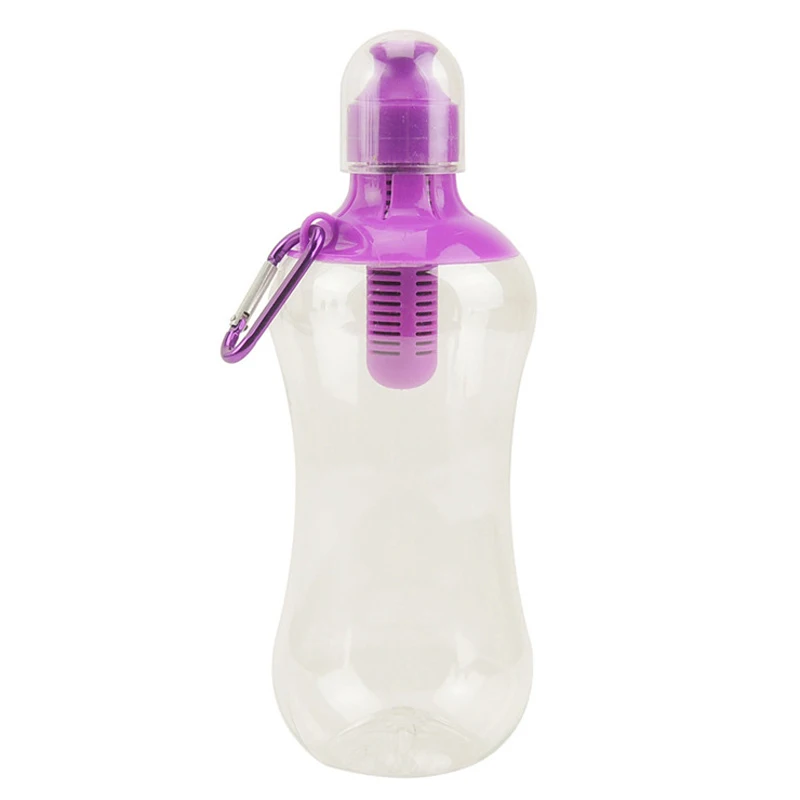 Wholesale PE Portable Water Hydration Filter Bottle Outdoor Sports Filtered Drinking 580ML with Carabiner Climbing Hook JY
Wholesale PE Portable Water Hydration Filter Bottle Outdoor Sports Filtered Drinking 580ML with Carabiner Climbing Hook JY