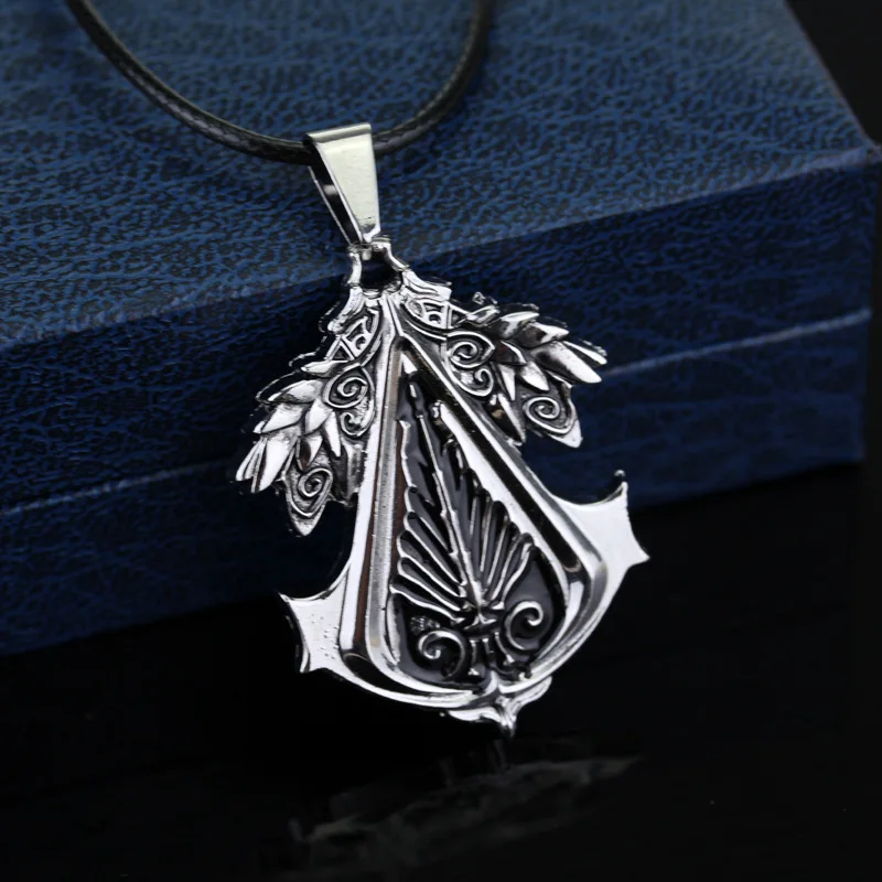 2019 Fashion Jewelry Anime Game Props Assassins Creed Gear Pendant Necklace for Women Best Friend Party Gift Accesories mujer
2019 Fashion Jewelry Anime Game Props Assassins Creed Gear Pendant Necklace for Women Best Friend Party Gift Accesories mujer