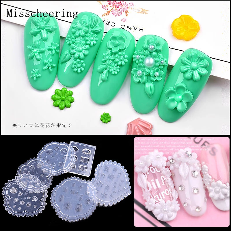 New 1 pcs Nail Art Silicone Mold Fashion Flower Daisy Pattern 3D Leaves Books Form Nail UV Gel Design Manicure Accessory Tools
New 1 pcs Nail Art Silicone Mold Fashion Flower Daisy Pattern 3D Leaves Books Form Nail UV Gel Design Manicure Accessory Tools