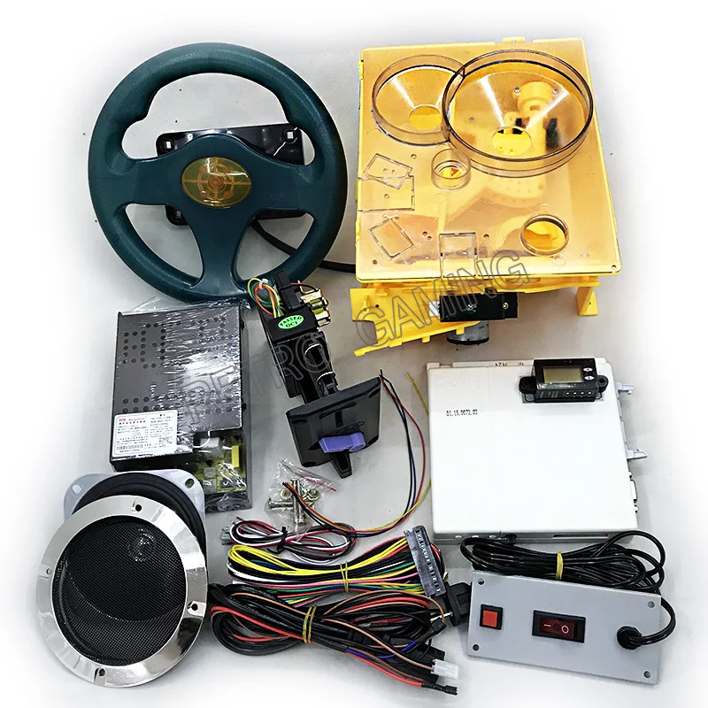 31 in 1 racing car machine FIRE CAR video game board with steering wheel full kit for DIY Arcade Children's Game Machine
31 in 1 racing car machine FIRE CAR video game board with steering wheel full kit for DIY Arcade Children's Game Machine