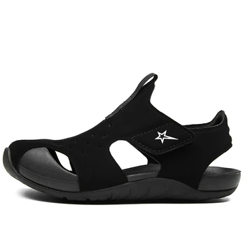 2019 Summer Kids Sneakers Beach & Outdoor Sandals Brand Closed Toe Boys Girls Sport Shoes Leather Children Non-slip Shell Shoes
2019 Summer Kids Sneakers Beach & Outdoor Sandals Brand Closed Toe Boys Girls Sport Shoes Leather Children Non-slip Shell Shoes