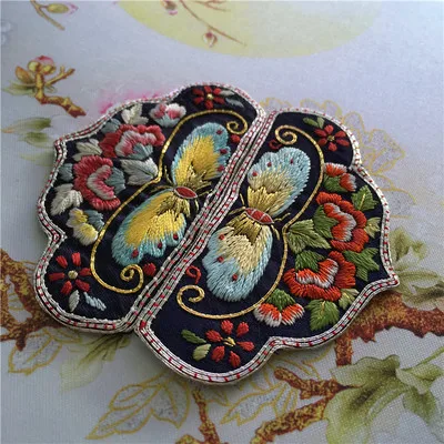 high qty butterfly flower handsewing suzhou embroidery parches bordados para la ropa for clothing bag necklace diy
high qty butterfly flower handsewing suzhou embroidery parches bordados para la ropa for clothing bag necklace diy