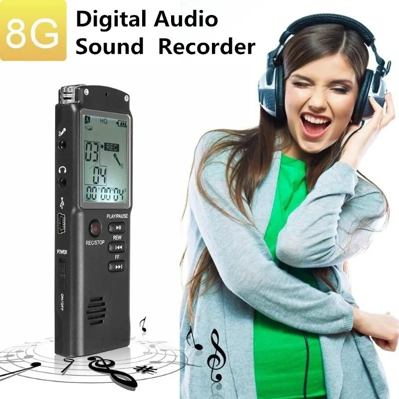 8GB/16GB /32GB MP3 Player Rechargeable Recording Pen Digital Audio Voice Recorder USB Flash Disk With Microphone
8GB/16GB /32GB MP3 Player Rechargeable Recording Pen Digital Audio Voice Recorder USB Flash Disk With Microphone