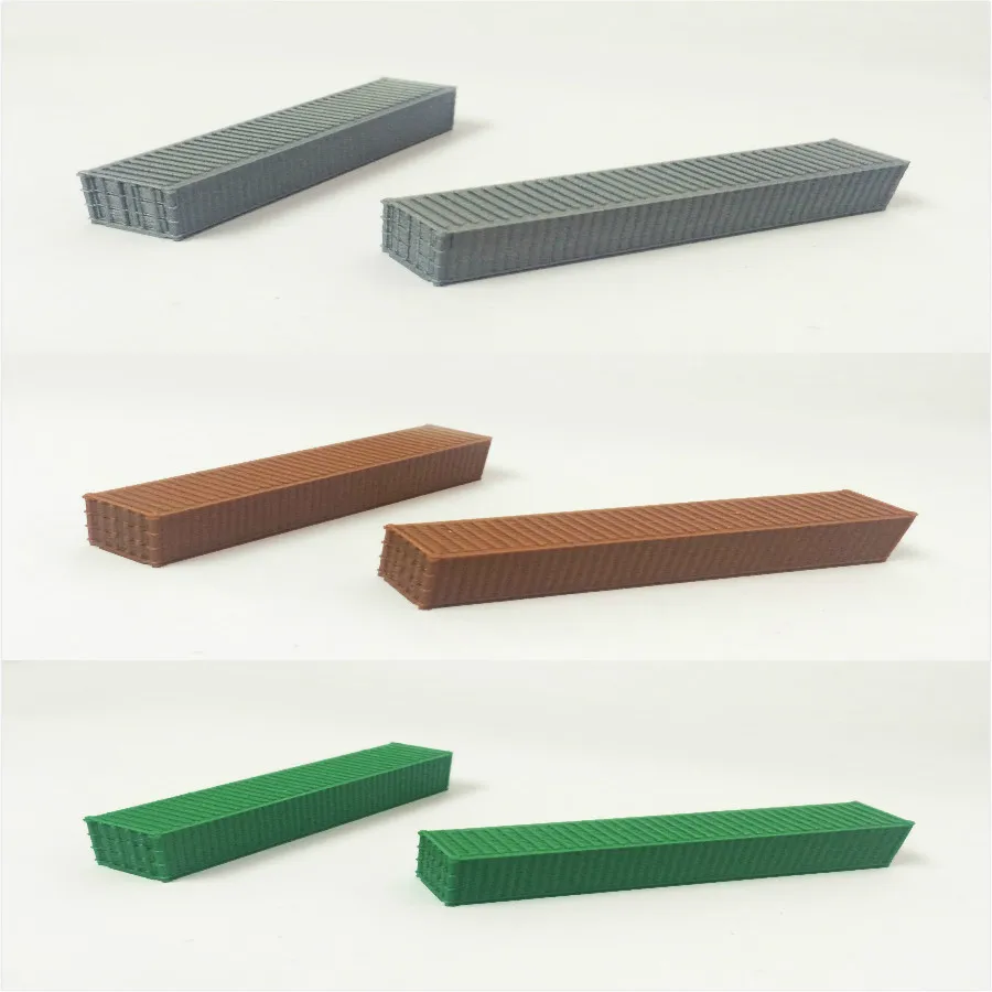 2pcs/lot many color Train railway model layout scenery N scale 1:160 container for 1:144 architecture model design
2pcs/lot many color Train railway model layout scenery N scale 1:160 container for 1:144 architecture model design