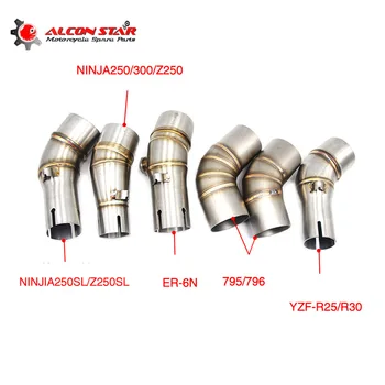 Alconstar-Motorcycle Exhaust Muffler Middle Pipe Adapter For Kawasaki NINJA250 300 Z250 NINJIA250SL Z250SL ER6N for Yamaha R25
Alconstar-Motorcycle Exhaust Muffler Middle Pipe Adapter For Kawasaki NINJA250 300 Z250 NINJIA250SL Z250SL ER6N for Yamaha R25
