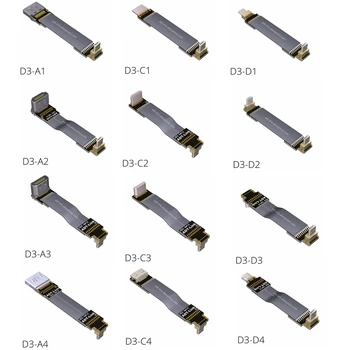 Micro HDMI (Type D) to HDMI (Type A) Mini HDMI ( Type C) Cable 5cm 10cm 20cm 30cm 50cm 100cm Angle cabo 4K 60Hz Audio Return D3
Micro HDMI (Type D) to HDMI (Type A) Mini HDMI ( Type C) Cable 5cm 10cm 20cm 30cm 50cm 100cm Angle cabo 4K 60Hz Audio Return D3