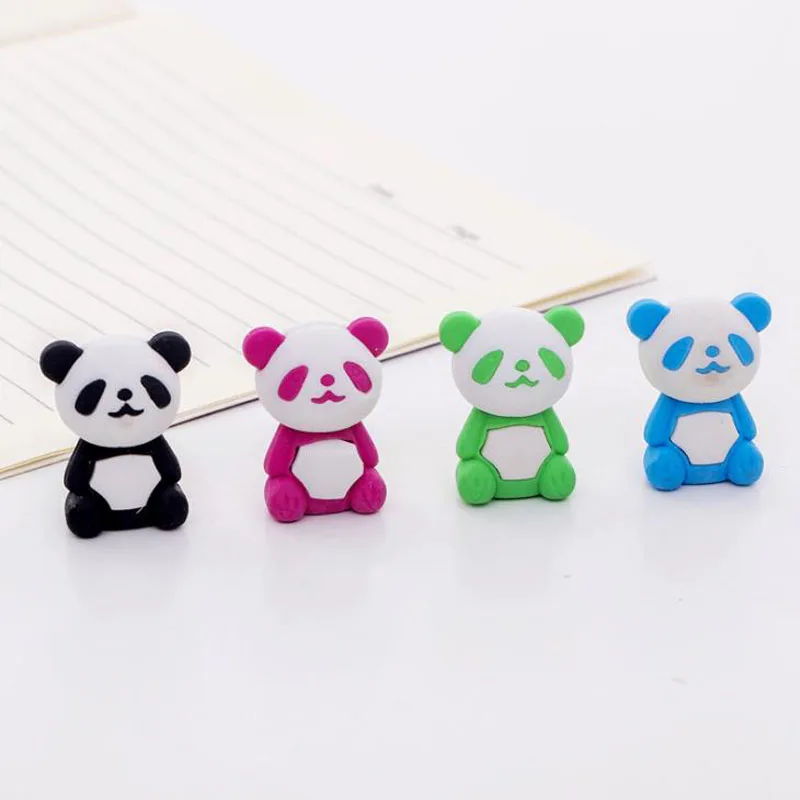 4 Pcs/set Cartoon Mini Animal Panda Eraser Kawaii Stationery Correction Rubber Pencil Erasers School Office Supplies Gifts
4 Pcs/set Cartoon Mini Animal Panda Eraser Kawaii Stationery Correction Rubber Pencil Erasers School Office Supplies Gifts
