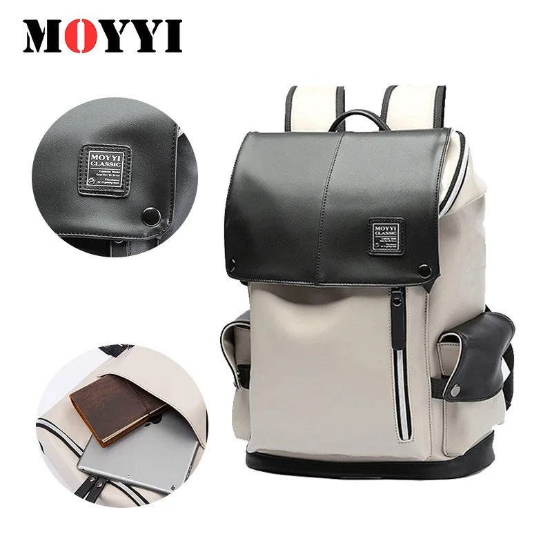 Bookbags Men Backpack Leather Male Functional Bags Men Waterproof Backpack PU Big Capacity Men Bag School Bags Mochila
Bookbags Men Backpack Leather Male Functional Bags Men Waterproof Backpack PU Big Capacity Men Bag School Bags Mochila