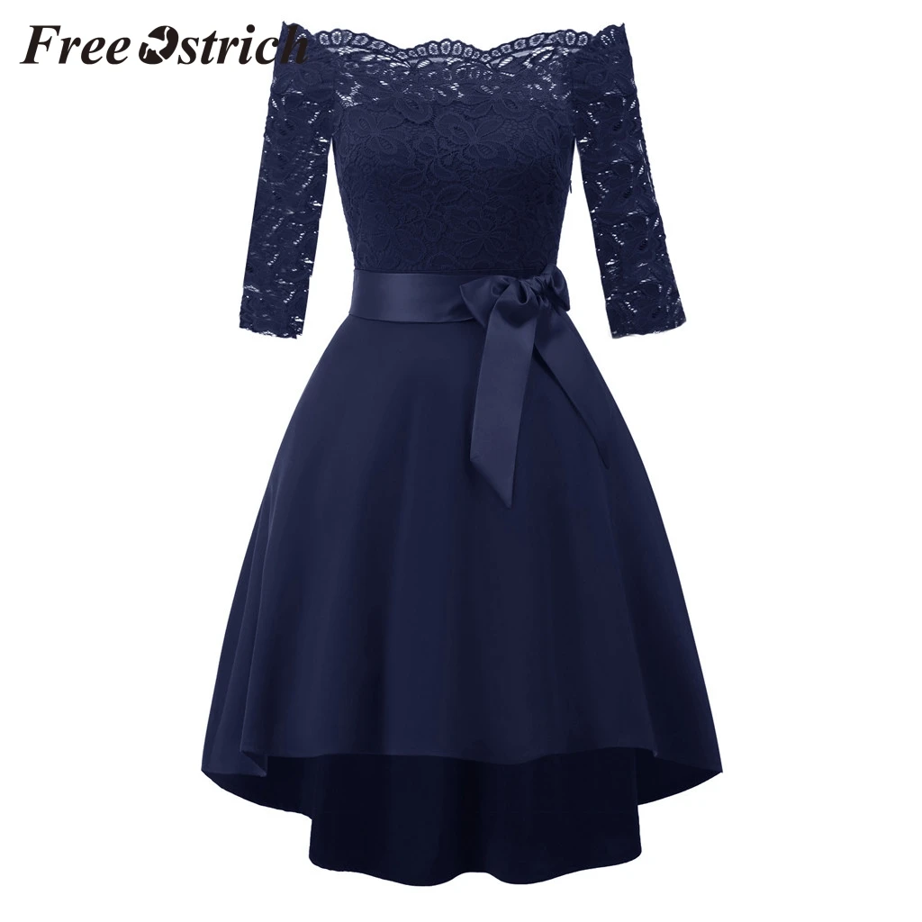 Free Ostrich 2019 Women Vintage Princess Lace Cocktail Off Shoulder Party Aline Swing Tail Dress daily wearing Stylish design
Free Ostrich 2019 Women Vintage Princess Lace Cocktail Off Shoulder Party Aline Swing Tail Dress daily wearing Stylish design