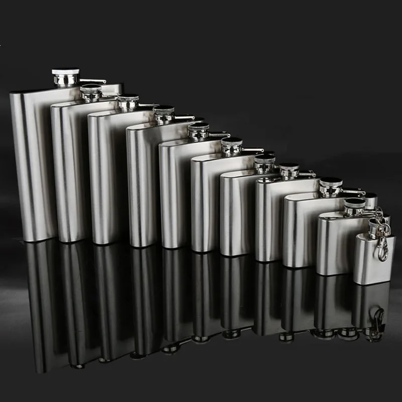 UPORS 18/10/9/8/7/6/5/4/1 OZ Hip Flask High Quality Portable Stainless Steel Hip Flask Liquor Bottle Alcohol Wine Whiskey Flask
UPORS 18/10/9/8/7/6/5/4/1 OZ Hip Flask High Quality Portable Stainless Steel Hip Flask Liquor Bottle Alcohol Wine Whiskey Flask