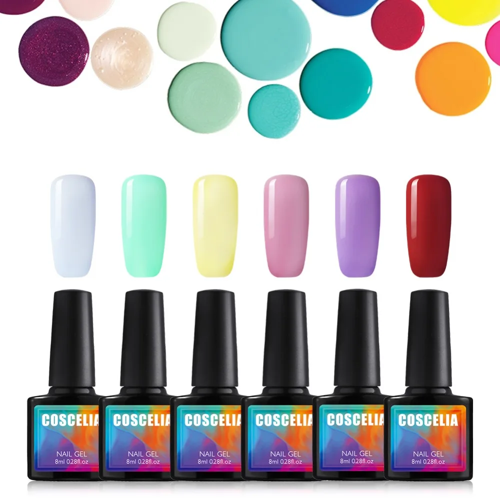 COSCELIA 8ML High Quality Gel Nail Polish Semi Permanent Varnish Uv Top And Base Coat Gel Paint Gel Varnishes Uv Gel Nail Polish
COSCELIA 8ML High Quality Gel Nail Polish Semi Permanent Varnish Uv Top And Base Coat Gel Paint Gel Varnishes Uv Gel Nail Polish