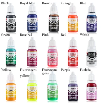 1Pcs 10g Liquid Color UV Resin Coloring Dye Dyeing Pigment Slime Crystal Mud Dyeing Water Oil Dual Use Pigment DIY Crafts 2020
1Pcs 10g Liquid Color UV Resin Coloring Dye Dyeing Pigment Slime Crystal Mud Dyeing Water Oil Dual Use Pigment DIY Crafts 2020