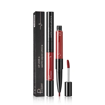 2-In-1 Matte Liquid Lipstick Pencil Lip Liner Waterproof Long Lasting Women Makeup Lips Stick HJL2018
2-In-1 Matte Liquid Lipstick Pencil Lip Liner Waterproof Long Lasting Women Makeup Lips Stick HJL2018