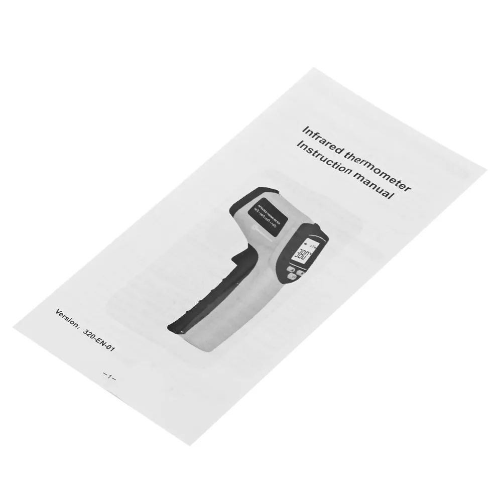 GM320 Digital Laser LCD Display Non-Contact IR Infrared Thermometer -50 to 380 Degree Auto Temperature Meter Sensor Gun Handheld07