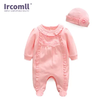 Ircomll High Quality Newborn Clothes Princess Lace Baby Girl Romper For Birthday Cotton Romper With Hat 2PCS Baby Girl Sets
Ircomll High Quality Newborn Clothes Princess Lace Baby Girl Romper For Birthday Cotton Romper With Hat 2PCS Baby Girl Sets