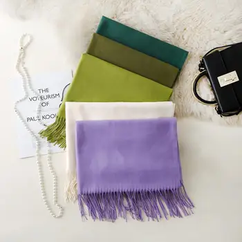 Fashion Solid Color Tassels Women's Autumn Winter Soft Warm Long Scarf Shawl New Chic
Fashion Solid Color Tassels Women's Autumn Winter Soft Warm Long Scarf Shawl New Chic