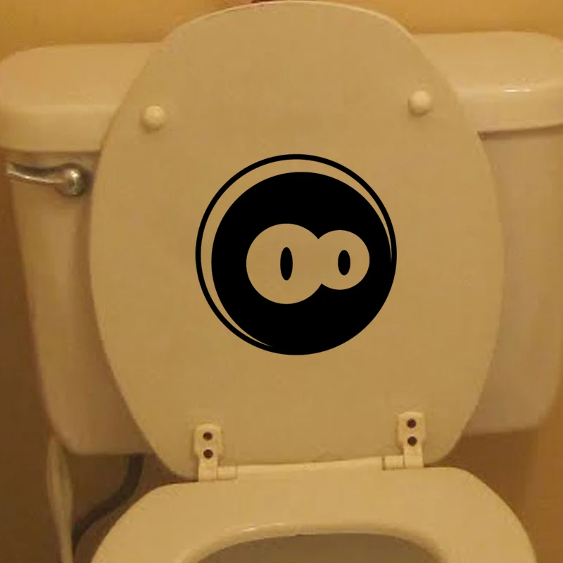 Creative Funny Eye DIY Restroom Toilet Decal Removable Vinyl Wall stickers Bathroom Rules Bathtub Decor Applique JG2510
Creative Funny Eye DIY Restroom Toilet Decal Removable Vinyl Wall stickers Bathroom Rules Bathtub Decor Applique JG2510