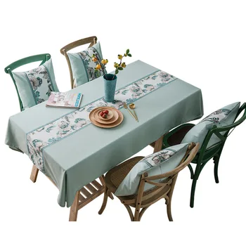Luxury Christmas Tablecloth Upscale Jacquard Linen Cotton Blue Peony Flower Rectangle Table cloth Pillow Cover Home Textile
Luxury Christmas Tablecloth Upscale Jacquard Linen Cotton Blue Peony Flower Rectangle Table cloth Pillow Cover Home Textile