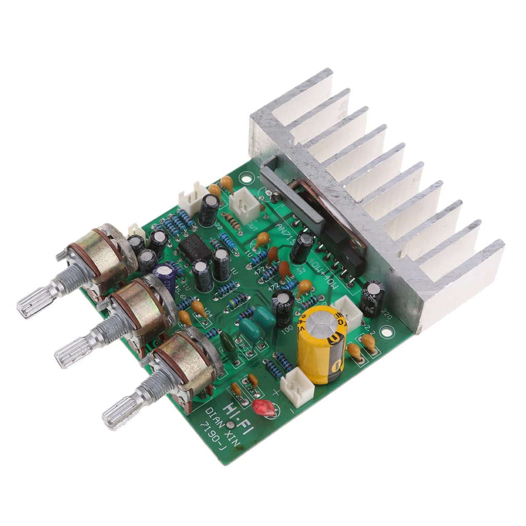 Dual Channel HIFI Stereo Amplifier Board 12V 7190 Low Noise Enhanced Version for Car Audio, Motorcycle Audio And Home Theater Dual Channel HIFI Stereo Amplifier Board 12V 7190 Low Noise Enhanced Version for Car Audio, Motorcycle Audio And Home Theater