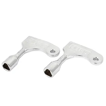 Tri-wrench Elevator door with Triple-cornered and lock hole shape Emergency quick release x 2 9 mm 
Tri-wrench Elevator door with Triple-cornered and lock hole shape Emergency quick release x 2 9 mm