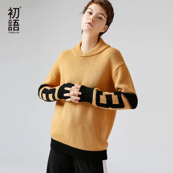 Toyouth Women High Neck Color Block Knitted Sweater Pullover Troict Long Sleeve Casual Wear Autumn Winter Warm Jumper Knitwear
Toyouth Women High Neck Color Block Knitted Sweater Pullover Troict Long Sleeve Casual Wear Autumn Winter Warm Jumper Knitwear