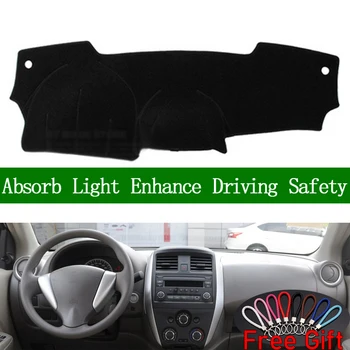 For Nissan Latio sunny N17 2011-2018 Dashboard Cover Sun Shade Non-slip Dash Mat Pad Carpet Car Stickers Interior Accessories
For Nissan Latio sunny N17 2011-2018 Dashboard Cover Sun Shade Non-slip Dash Mat Pad Carpet Car Stickers Interior Accessories