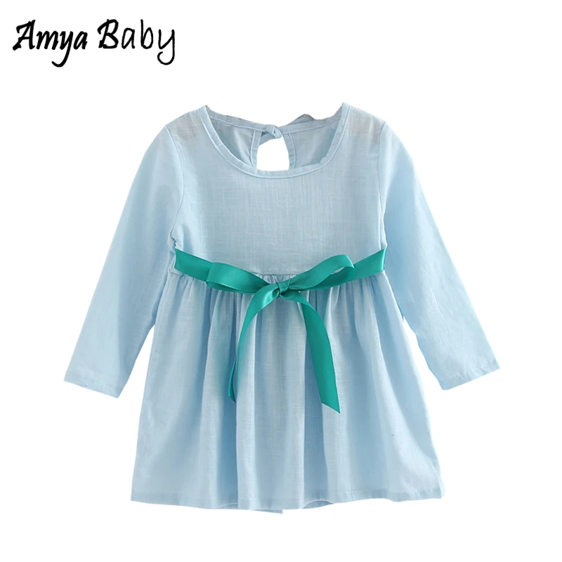 Amya Baby Long Sleeve Girls Dress Cotton Bow Princess Christmas Clothes Kids Costumes New Autumn Back To School Children Dress
Amya Baby Long Sleeve Girls Dress Cotton Bow Princess Christmas Clothes Kids Costumes New Autumn Back To School Children Dress