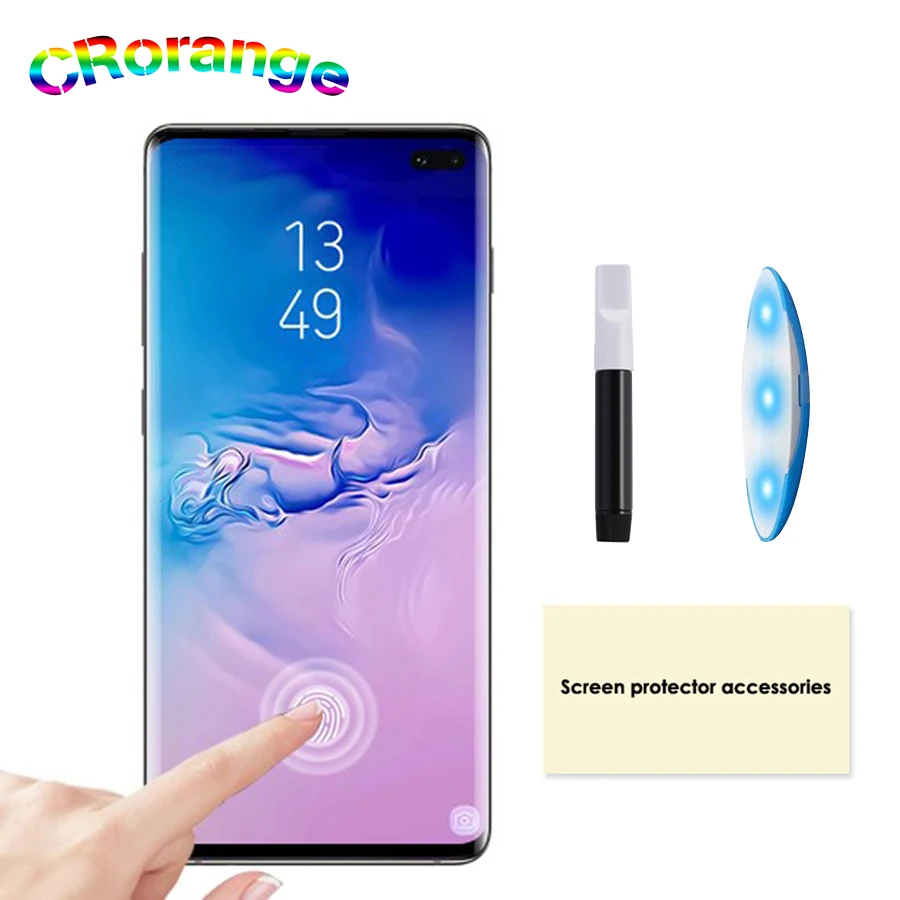 UV Liquid Glue Screen Protector for Samsung S8 S9P Full Cover Tempered UV Glass for Galaxy Note8 9 Film For Samsung S10e S10Plus
UV Liquid Glue Screen Protector for Samsung S8 S9P Full Cover Tempered UV Glass for Galaxy Note8 9 Film For Samsung S10e S10Plus