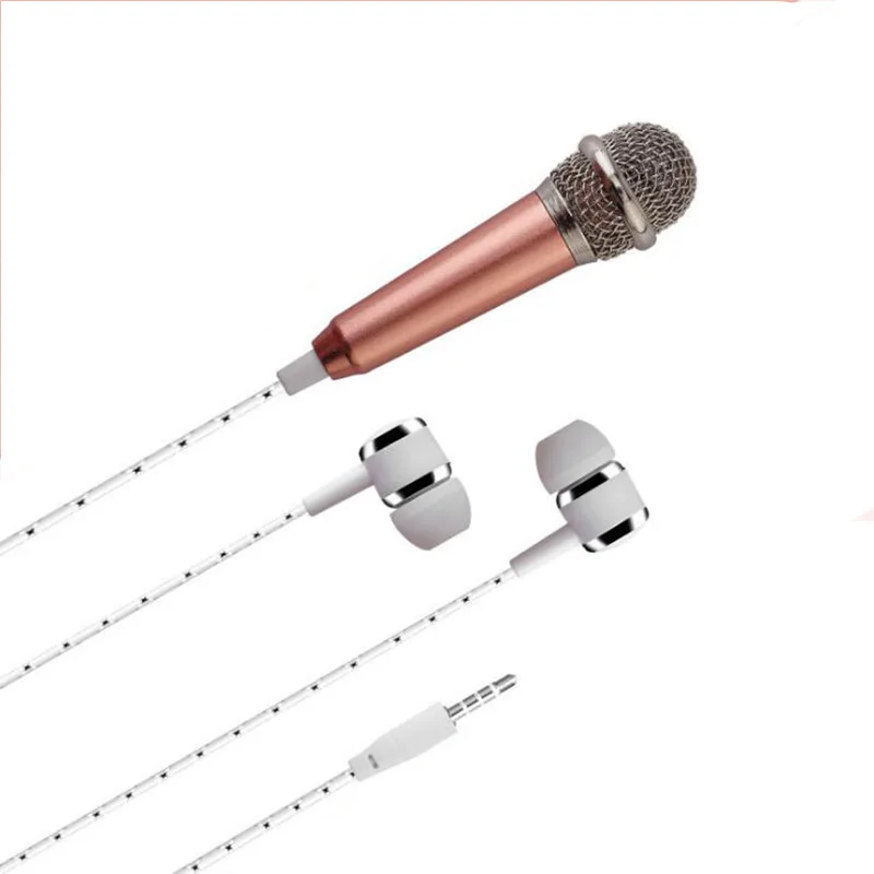 Mini Microphone Portable Handheld Microphone Karaoke Mic 3.5mm Stereo Studio Speech Mic Audio Microphone for Phone PC Laptop
Mini Microphone Portable Handheld Microphone Karaoke Mic 3.5mm Stereo Studio Speech Mic Audio Microphone for Phone PC Laptop