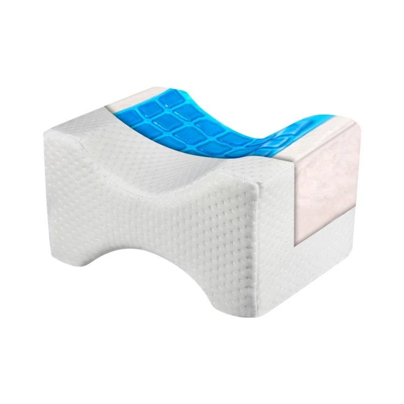 Memory Foam Leg Pillow Home Cooling Gel Outer Knee Pillow For Side Sleepers Relief Sciatic Double-sided Gel Pillow 
Memory Foam Leg Pillow Home Cooling Gel Outer Knee Pillow For Side Sleepers Relief Sciatic Double-sided Gel Pillow