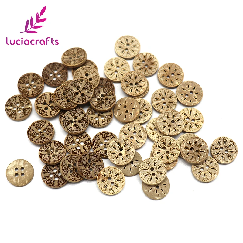 SALE! 6pcs/24pcs 13x13mm 2/4-Holes Coconut Shell Sewing Buttons Scrapbooking DIY Clothing Accessories E0309
SALE! 6pcs/24pcs 13x13mm 2/4-Holes Coconut Shell Sewing Buttons Scrapbooking DIY Clothing Accessories E0309