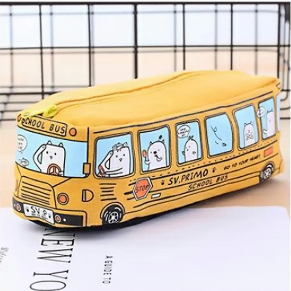 Purse for students Kids Cats School Bus pencil case bag office stationery bag FreeShipping carteras mujer de hombro y bolsos
Purse for students Kids Cats School Bus pencil case bag office stationery bag FreeShipping carteras mujer de hombro y bolsos